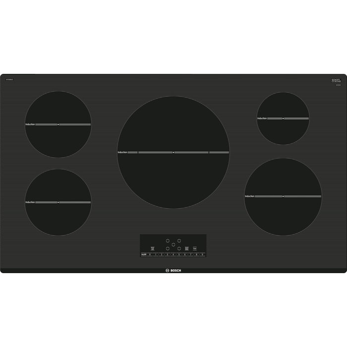 Bosch 500 Series 36" Induction Cooktop with 5 Burners with AutoChef